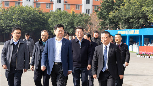 國家退役軍人事務(wù)部蒞臨四川新華調(diào)研指導(dǎo)工作