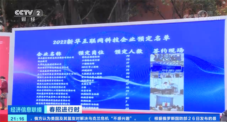 春招進行時，企業(yè)“上門”預(yù)定新華電腦畢業(yè)生！